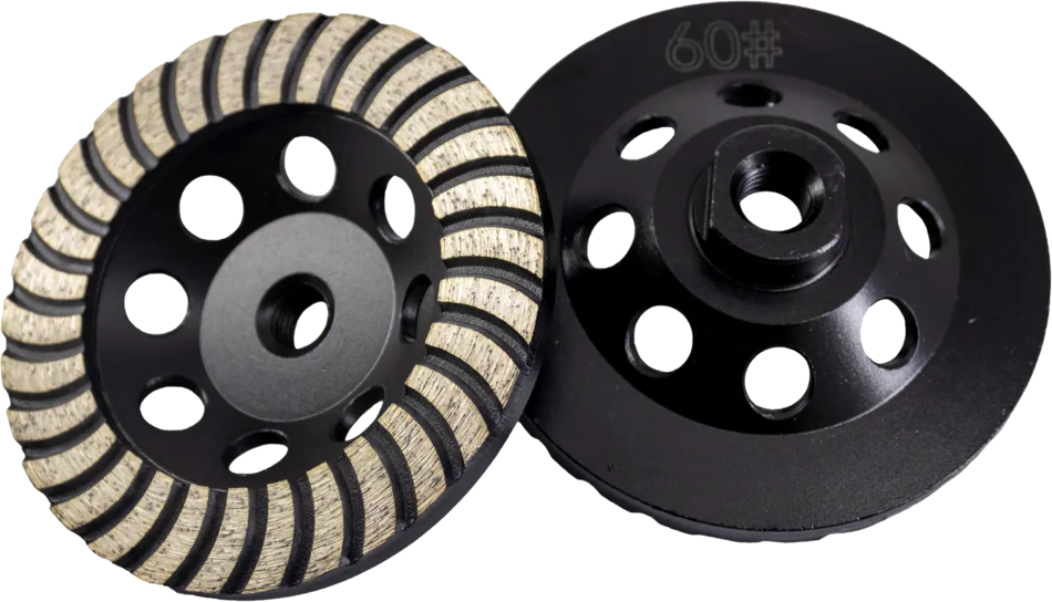 Prato de Desbaste DDD — Ø115 mm · grão #60